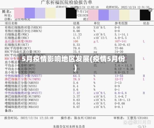 5月疫情影响地区发展(疫情5月份)
